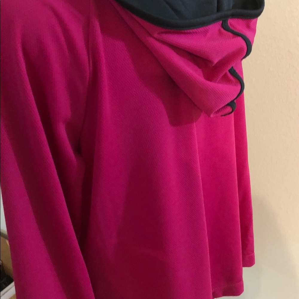 🔴3/$20🔴Activewear Danskin Now Sz L Sports Jacket - Picture 4 of 9